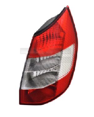 Feux arrière droite TYC Renault SCENIC 2005 blanc 11A459A1 - OtoParts.ma