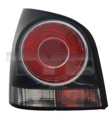 Feux arrière gauche TYC Volkswagen POLO 2006 fumé 11B116B1 - OtoParts.ma