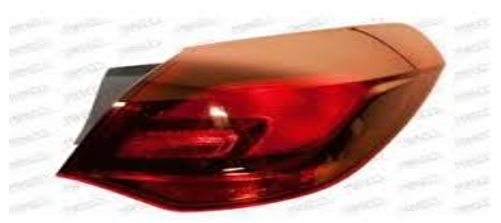 Feux arrière droite TYC Opel ASTRA J 2009 fumé 11B647A12B - OtoParts.ma