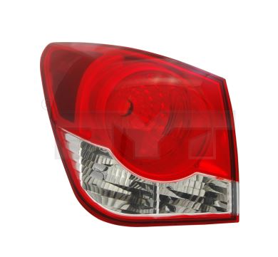 Feux arrière gauche TYC Chevrolet CRUZE 2009 11B72401 - OtoParts.ma