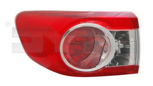 Feux arrière gauche TYC Toyota COROLLA 2010 11B73001 - OtoParts.ma