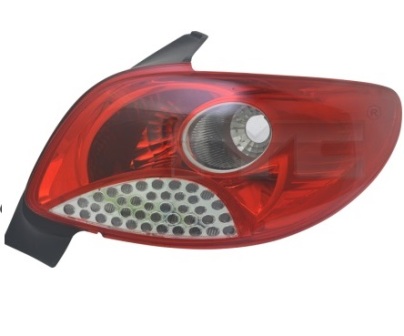 Feux arrière droite TYC Peugeot 206 + 11C159012B - OtoParts.ma