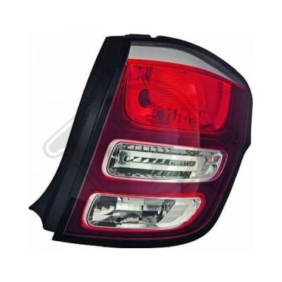 Feux arrière droite TYC Citroën C3 2013 11C555A12B - OtoParts.ma