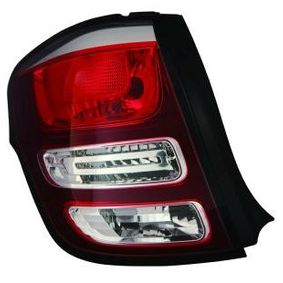 Feux arrière gauche TYC Citroën C3 2013 11C556012B - OtoParts.ma