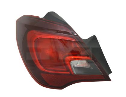 Feux arrière gauche TYC Opel CORSA E 2014 5 Portes 11C83401 - OtoParts.ma