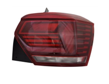 Feux arrière droite TYC Volkswagen POLO 2018 11E64301 - OtoParts.ma