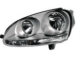 Phare avant droite TYC Volkswagen GOLF 5 noir 20A317C5 - OtoParts.ma