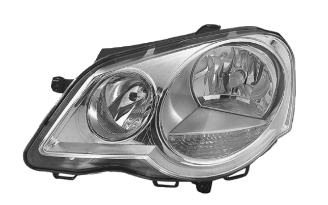 Phare avant gauche TYC Volkswagen POLO 2006 20A730052B - OtoParts.ma