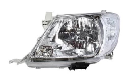 Phare avant gauche TYC Toyota HILUX VIGO 2008 blanc 20A750A52B - OtoParts.ma