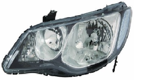 Phare avant droite TYC Honda CIVIC 2006 Classic 20A923056B - OtoParts.ma