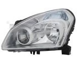 Phare avant gauche TYC Nissan QASHQAI 2007 Eléc. 20B572A5 - OtoParts.ma