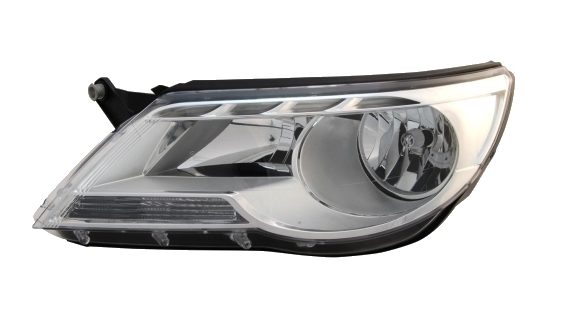 Phare avant gauche TYC Volkswagen TIGUAN 2008 20B766052B - OtoParts.ma
