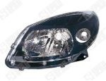 Phare avant gauche TYC Dacia SANDERO 2008 noir 20B794C6 - OtoParts.ma