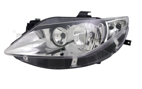 Phare avant gauche TYC Seat IBIZA 2009 chromé 20B97205 - OtoParts.ma