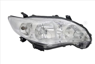 Phare avant droite TYC Toyota COROLLA 2010 -4D 20C52905