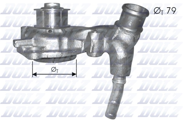 Pompe à eau Dolz F166 - OtoParts.ma