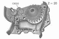 Pompe à eau Dolz R214 - OtoParts.ma